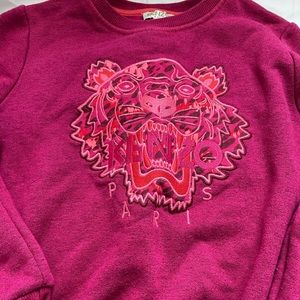 PERFECT KENZO Embroidered Sweater Girls Size 8